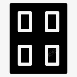 雕刻巧克力硬币巧克力面包房厨师图标高清图片