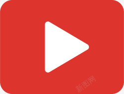 YouTubeYoutube多媒体63平面图标高清图片