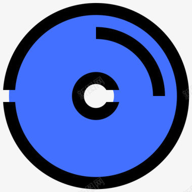 媒体android应用程序11蓝色图标图标