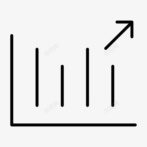 统计图形增长图标svg_新图网 https://ixintu.com 图形 增长 最爱 统计 股票交易 趋势