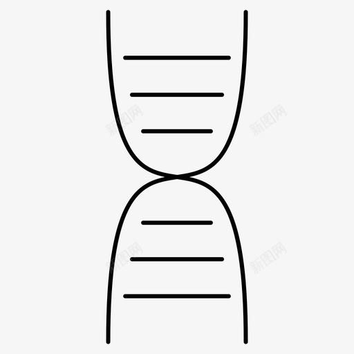 dna医生医学图标svg_新图网 https://ixintu.com dna 医学 医生 图标 细线