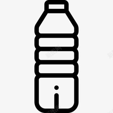 水瓶曲棍球23直线型图标图标