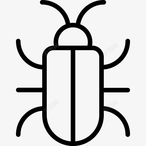 虫子动物错误图标svg_新图网 https://ixintu.com 2019 动物 昆虫 混合器 病毒 虫子 错误