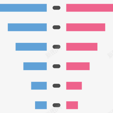 频率图表和图表3扁平图标图标