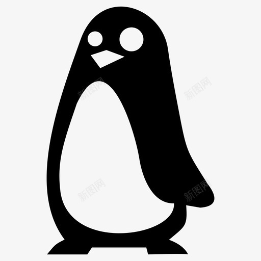 企鹅动物鸟图标svg_新图网 https://ixintu.com 企鹅 企鹅动物 企鹅鸟 动物 帝企鹅 鸟