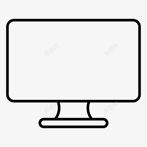 显示器电影院电脑图标svg_新图网 https://ixintu.com 圣诞节 屏幕 显示器 桌面 电影院 电脑 设备