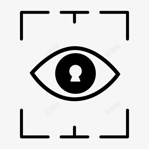 人脸识别人脸检测人脸扫描图标svg_新图网 https://ixintu.com 人脸 安全 扫描 技术 检测 识别 镜头