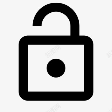 lock_open - material图标