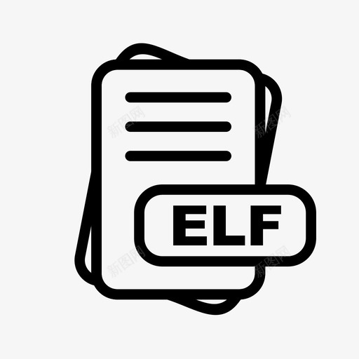 elf文件扩展名文件格式文件类型集合图标包svg_新图网 https://ixintu.com elf文件扩展名 文件格式 文件类型集合图标包