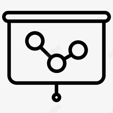 演示文稿板业务图标图标
