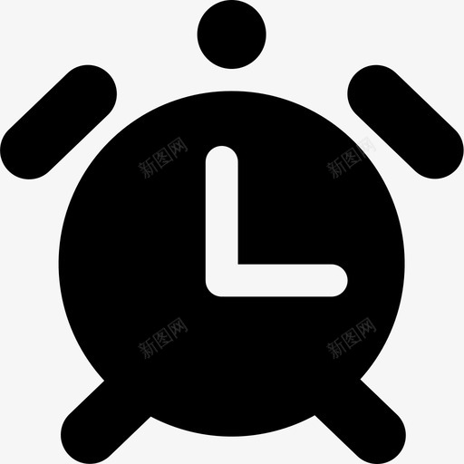 alarm_clocksvg_新图网 https://ixintu.com alarm_clock 填充 扁平 单色