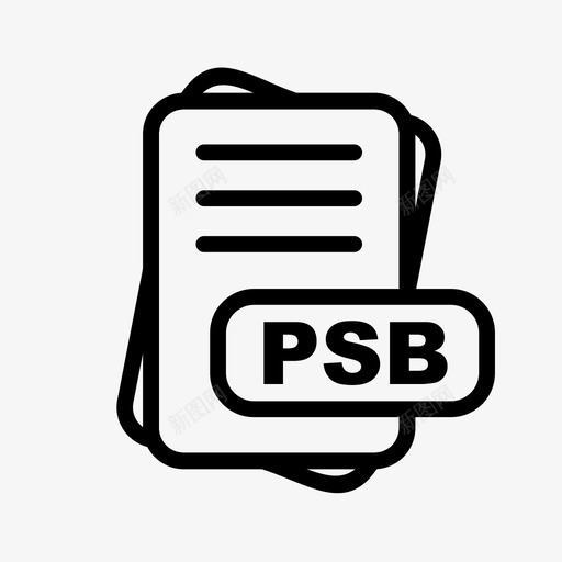 psb文件扩展名文件格式文件类型集合图标包svg_新图网 https://ixintu.com psb文件扩展名 文件格式 文件类型集合图标包