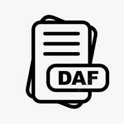 dafdaf文件扩展名文件格式文件类型集合图标包高清图片