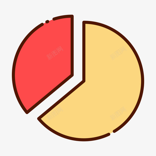 饼图数据分析10线性颜色图标svg_新图网 https://ixintu.com 数据分析 线性 颜色 饼图