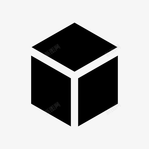 产品盒子纸箱图标svg_新图网 https://ixintu.com 产品 包装 方块 盒子 纸箱