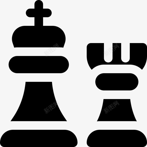 棋子书呆子39填充图标svg_新图网 https://ixintu.com 书呆子 填充 棋子