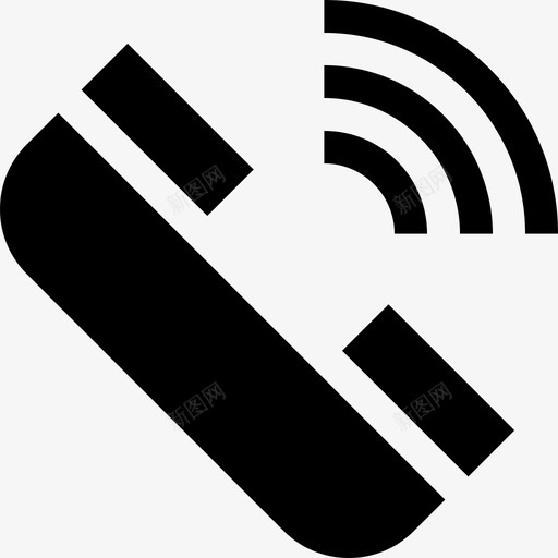 电话通信191已填充图标svg_新图网 https://ixintu.com 填充 电话 通信