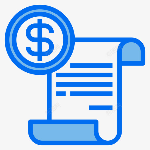 货币银行和金融41蓝色图标svg_新图网 https://ixintu.com 蓝色 货币 金融 银行