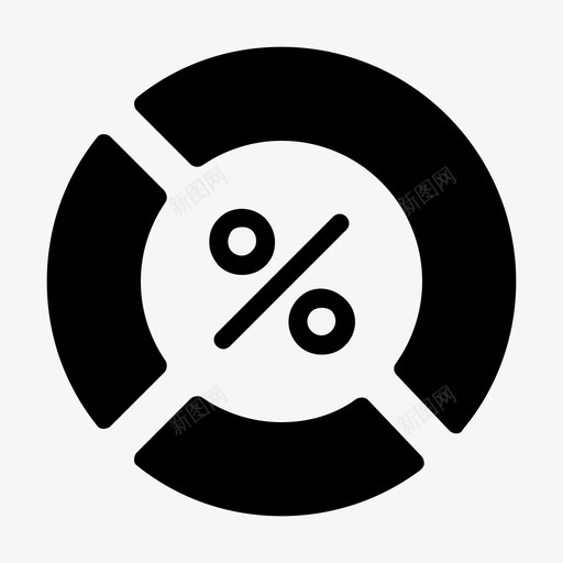 折扣图表优惠图标svg_新图网 https://ixintu.com 优惠 图表 字形 折扣 统计 网络营销