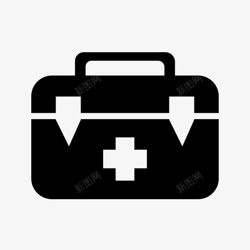 急救袋子盒子图标svg_新图网 https://ixintu.com 图标 字形 急救 盒子 袋子