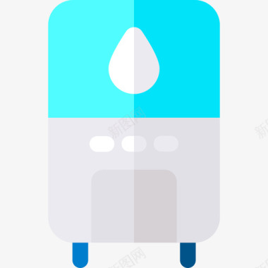 热水器水管工17扁平图标图标
