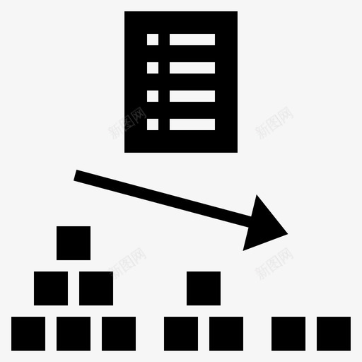 小批量订货生产准时交货图标svg_新图网 https://ixintu.com 交货 准时 小批 批量 生产 订货