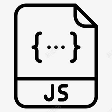 Js格式文件扩展名2大纲图标图标
