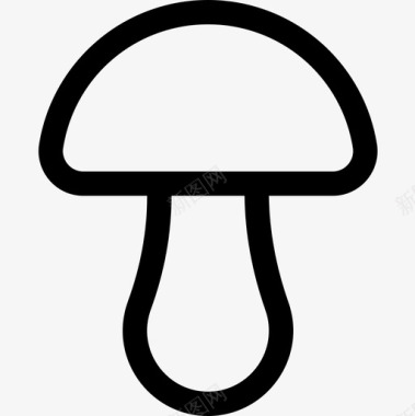 蘑菇烤肉34直系图标图标