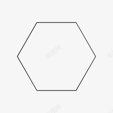 几何六边形包含形状图标图标