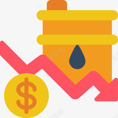 油价油气价格5持平图标图标