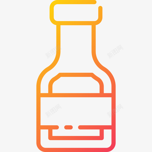 我是SauceBBQ36Gradient图标svg_新图网 https://ixintu.com BBQ Gradient Sauce 我是