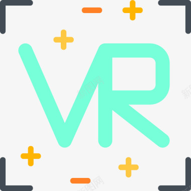 Vr虚拟现实73双色图标图标