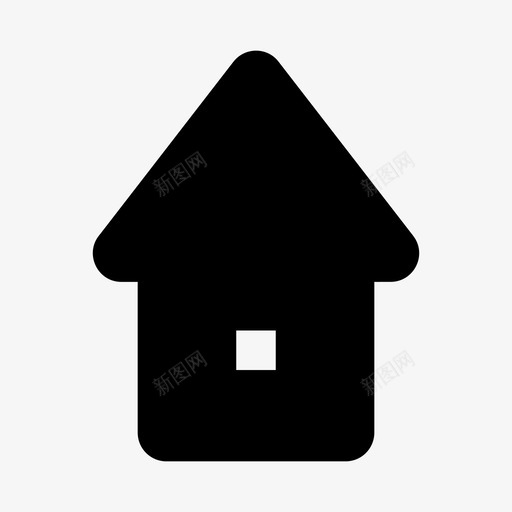 房屋建筑物房产图标svg_新图网 https://ixintu.com 住宅 图标 多媒体 建筑物 房产 房屋 物业