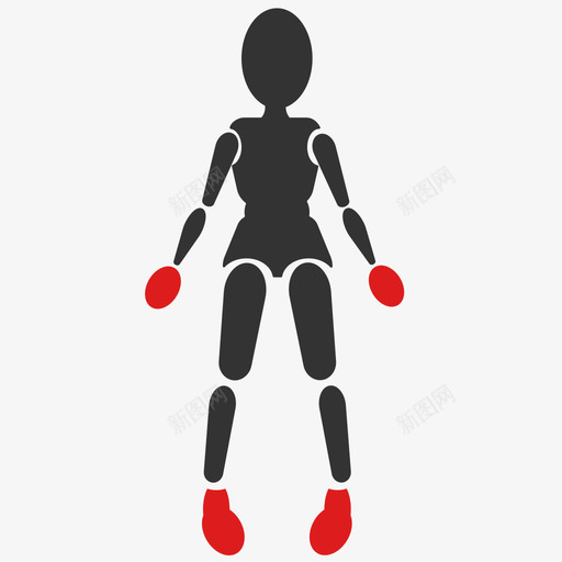 pain hands feetsvg_新图网 https://ixintu.com pain hands feet