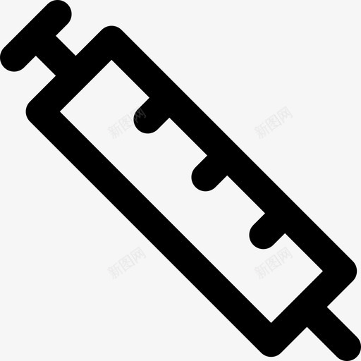 注射器实验室线性2图标svg_新图网 https://ixintu.com 实验室 注射器 线性