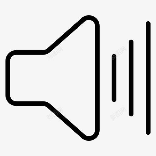 音频按钮播客图标svg_新图网 https://ixintu.com 按钮 播客 音频