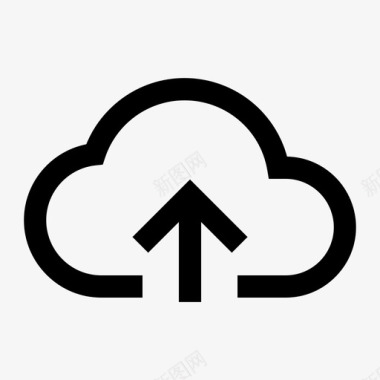 云上传服务器存储图标图标