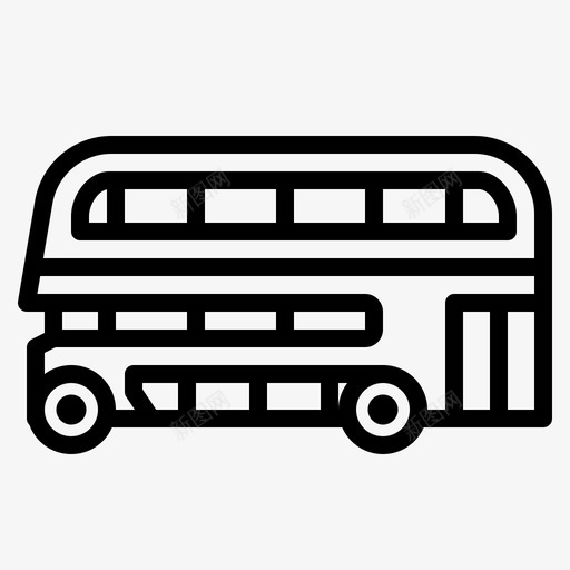 双层巴士旅游交通图标svg_新图网 https://ixintu.com 交通 双层巴士 巴士运输概述 旅游