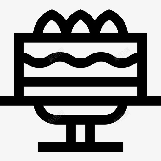 蛋糕糖果和糖果15直系图标svg_新图网 https://ixintu.com 直系 糖果和糖果15 蛋糕
