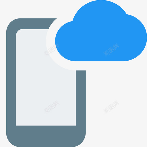 移动云手机和手机3扁平图标svg_新图网 https://ixintu.com 扁平 手机 移动