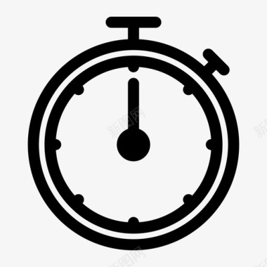 计时器截止日期持续时间图标图标