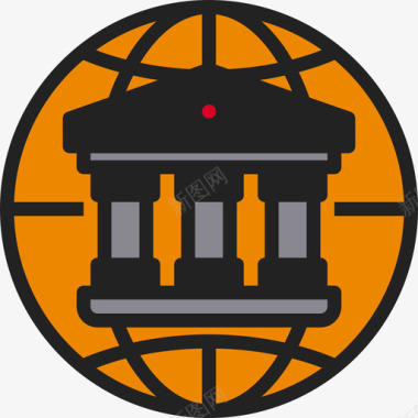 Bankbanking88线性颜色图标图标