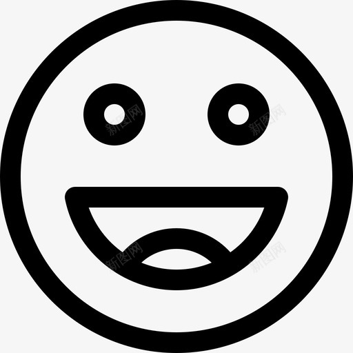 好的表情21线性图标svg_新图网 https://ixintu.com 好的 线性 表情