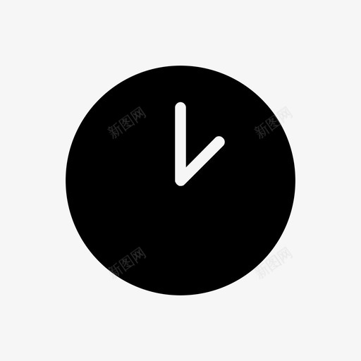 时钟分钟时间图标svg_新图网 https://ixintu.com 分钟 手表 时钟 时间 计时器
