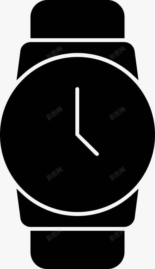 手表配件时间图标svg_新图网 https://ixintu.com 手表 时间 配件 钟表