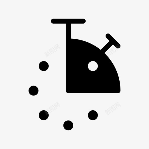 时钟四分之一三图标svg_新图网 https://ixintu.com 四分之一 基本 字形 时钟 时间 界面 计时器