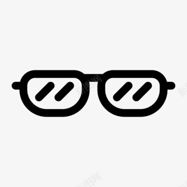 眼镜护目镜墨镜图标图标