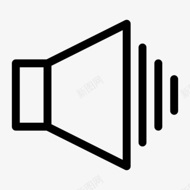 声音音量多媒体技术图标图标