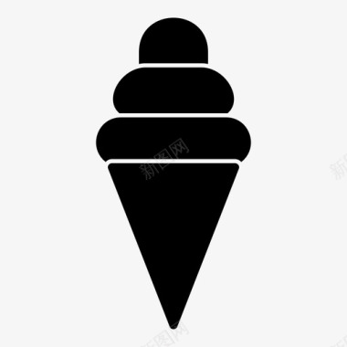 冰淇淋饮料凉快图标图标