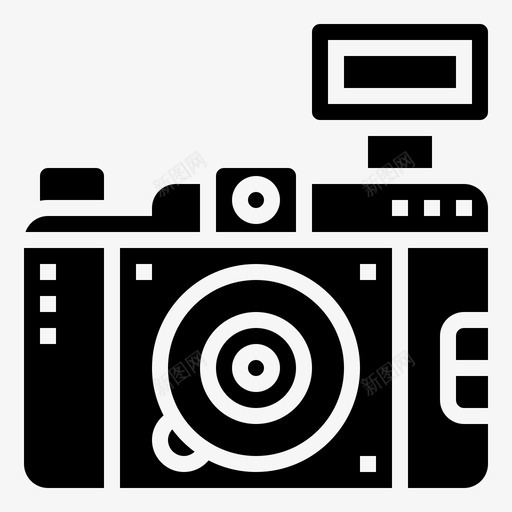 lomo相机经典图标svg_新图网 https://ixintu.com PH1 lomo 复古 摄影 旅行 相机 经典